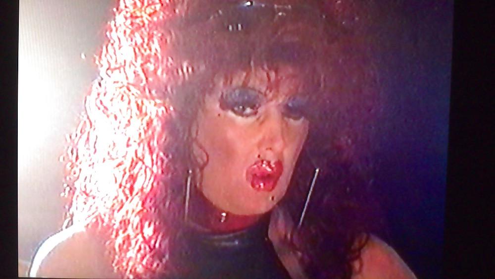 14P Redhead smoking TV tart