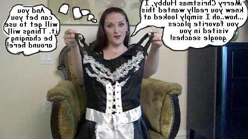 25P Caught Crossdressing Captions 2