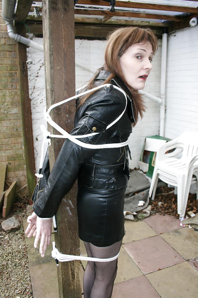 25P Outdoor bondage 