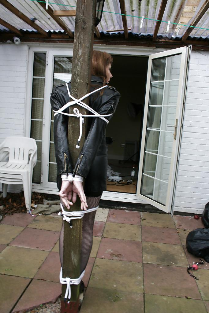 25P Outdoor bondage 