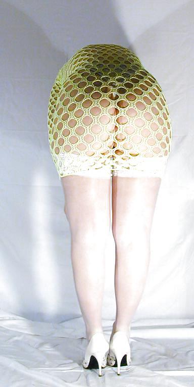 11P Yellow catsuit