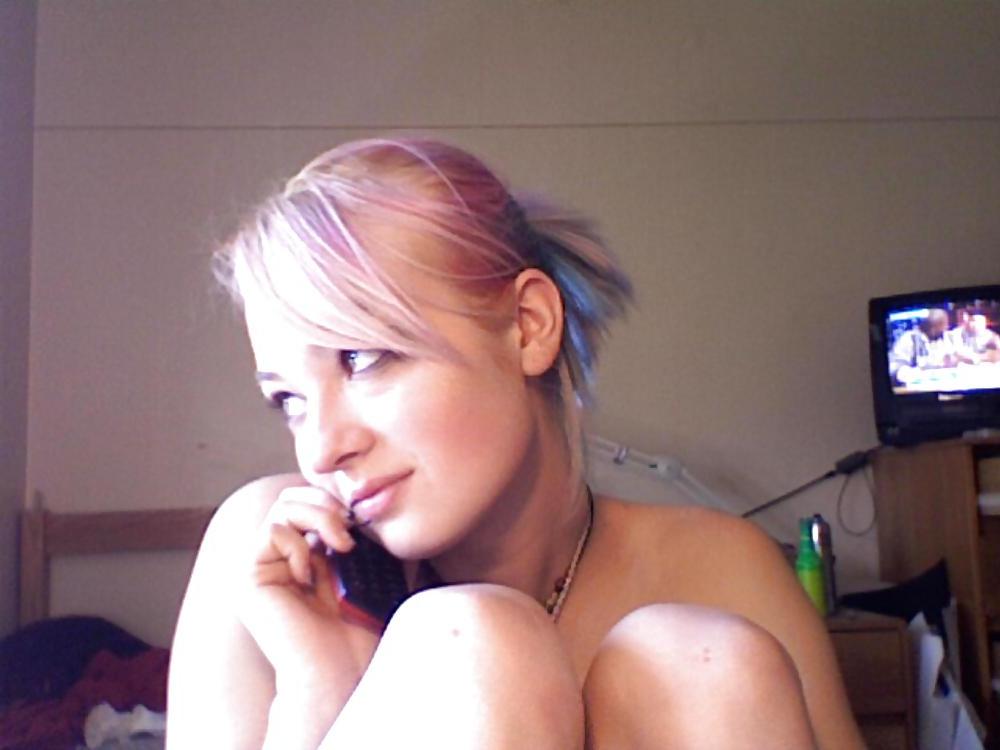 25P Stolen Pics - Busted Emo Slut Part 1