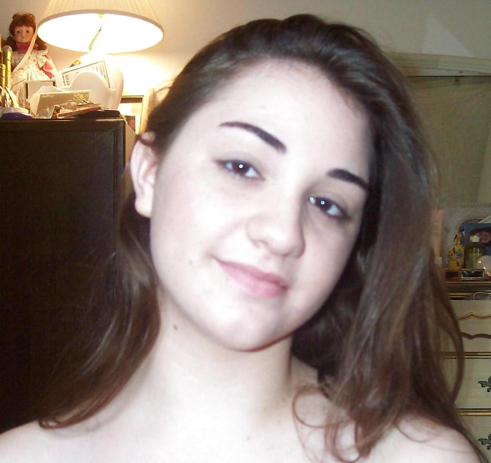 17P Young student loves her natural boobs - N. C. 