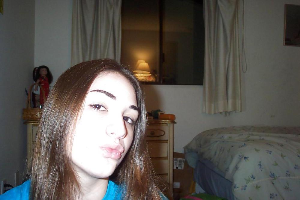 17P Young student loves her natural boobs - N. C. 
