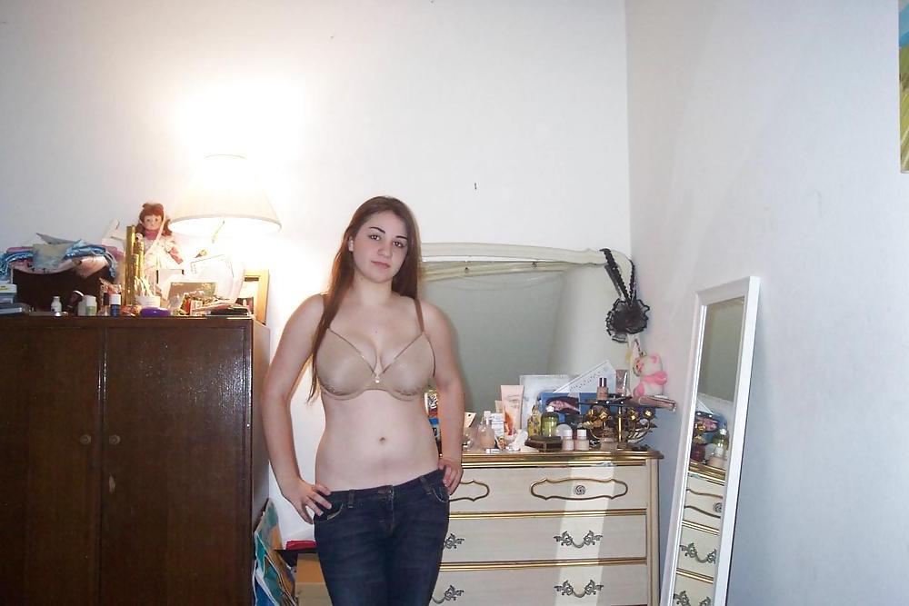 17P Young student loves her natural boobs - N. C. 