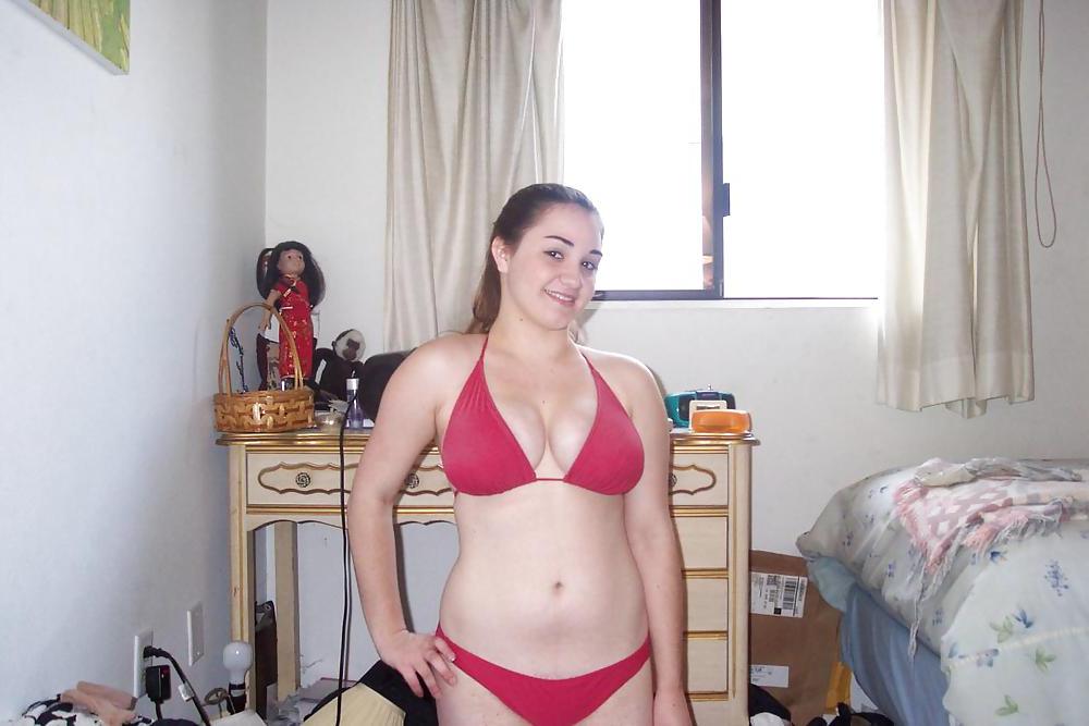 17P Young student loves her natural boobs - N. C. 