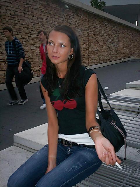 7P Smoking 008 - Amateur Cutie 