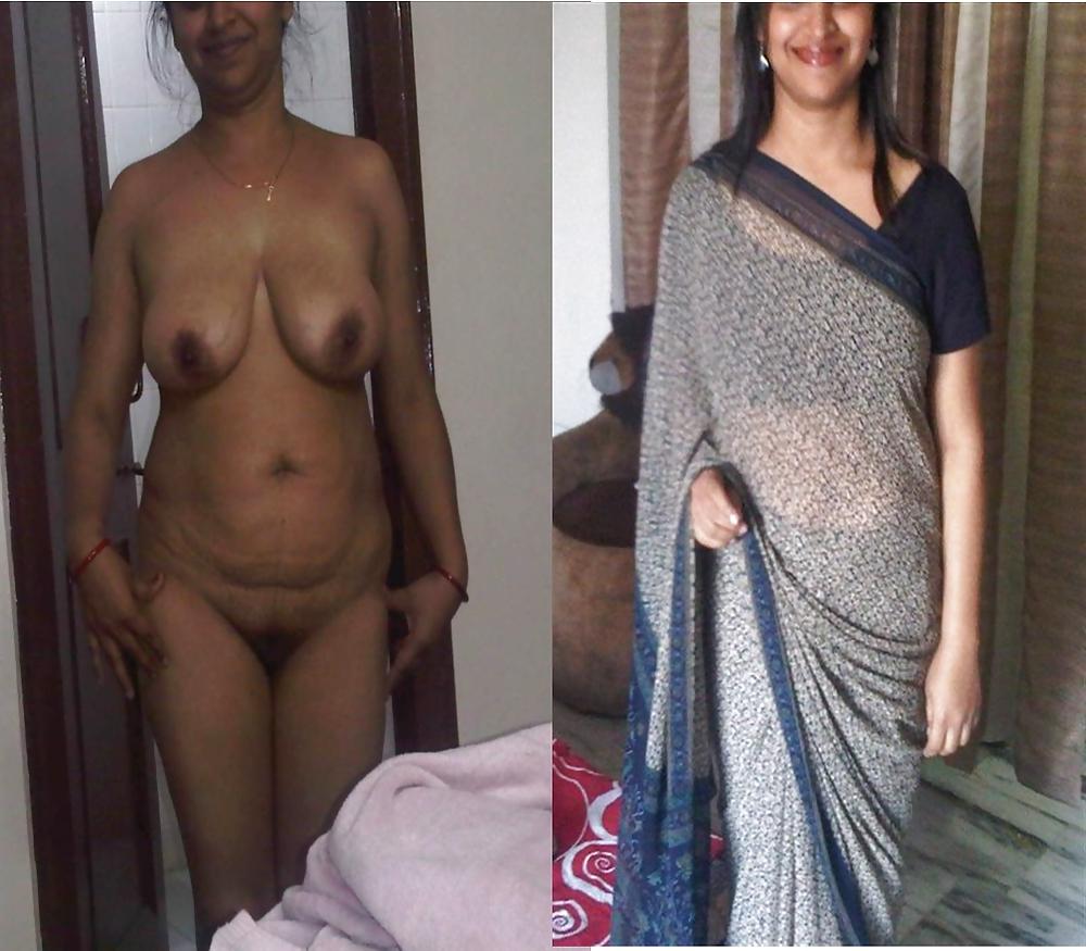 25P Dressed Undressed Indian Beauties