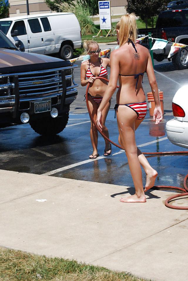 25P Car wash babes - non porn