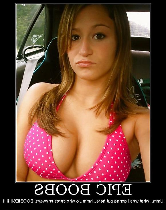 25P Boobs Motivational Posters