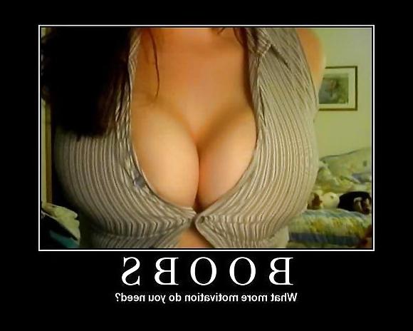 25P Boobs Motivational Posters