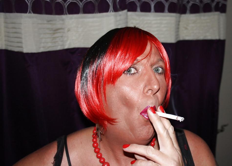15P CD fetish smoking