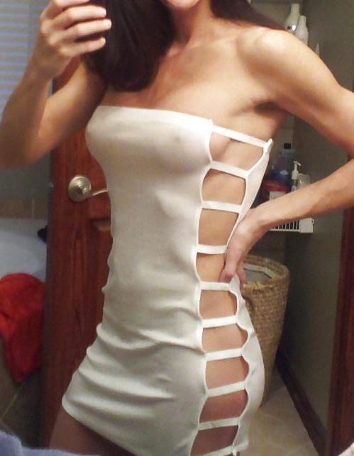 17P Sexy babes in tight dress.