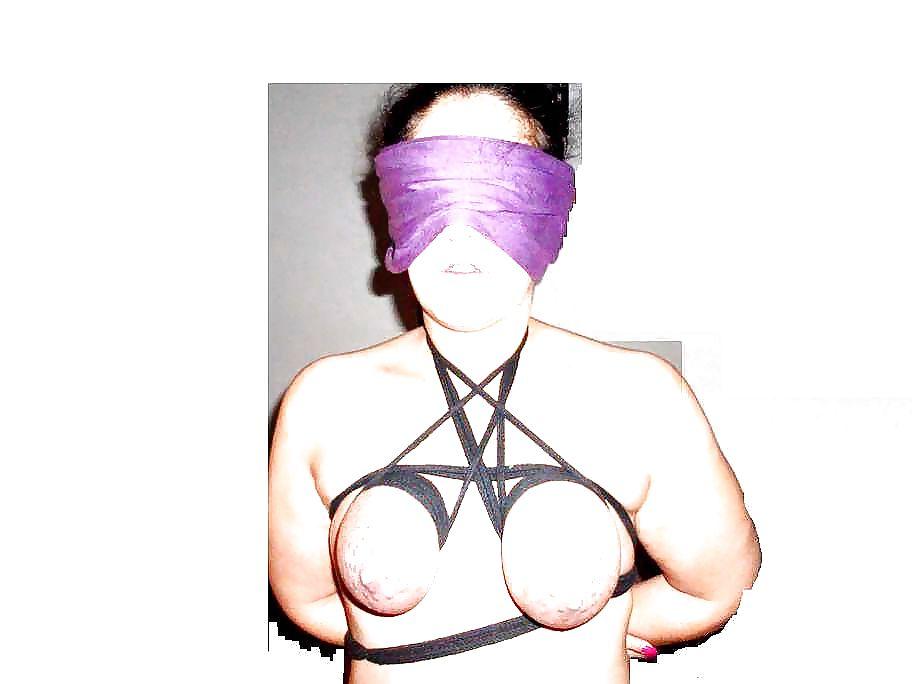 25P Tied and used tits