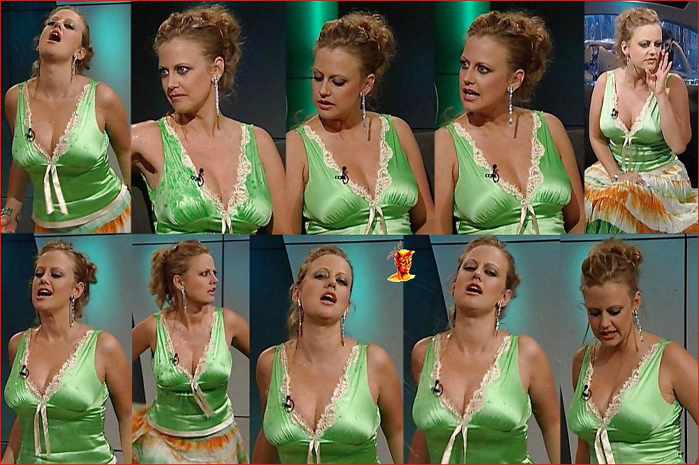 15P Barbara Schoeneberger mix german big boobs celeb - Part III