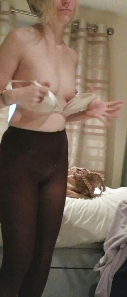 25P Blonde MILF With Small Tits Voyeured
