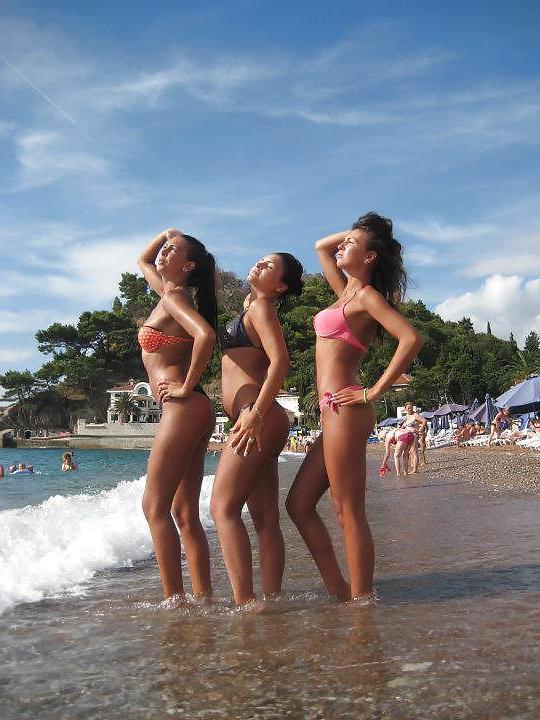 18P Beurette melange en vacance