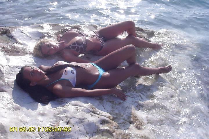 18P Beurette melange en vacance