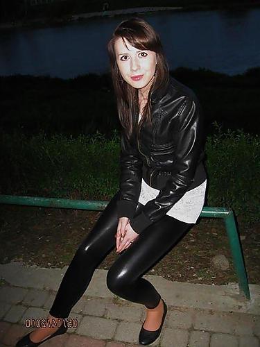 11P Ich liebe es - Leggings Lycra Spandex -2-