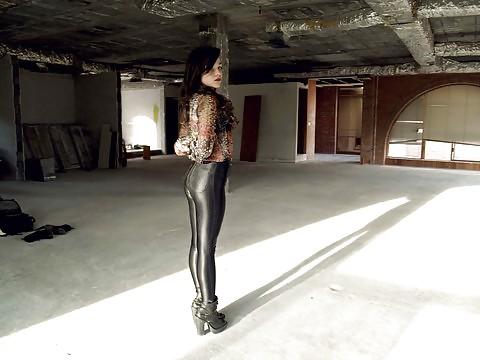11P Ich liebe es - Leggings Lycra Spandex -2-