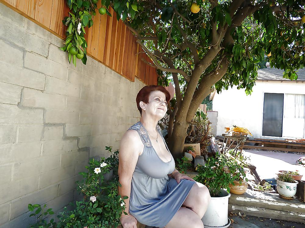 12P Big Breasted Saggy Granny