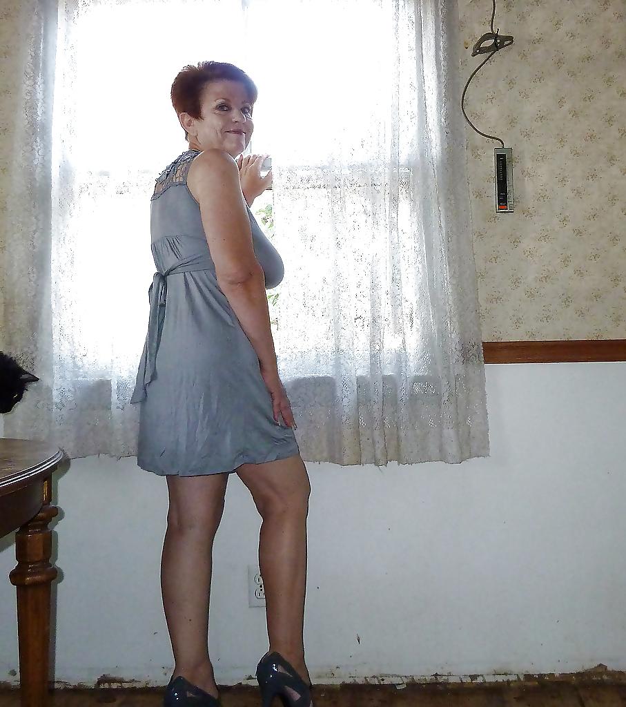 12P Big Breasted Saggy Granny