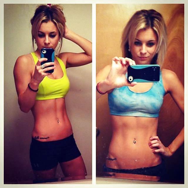 20P Sexy Babes with Sport Bras