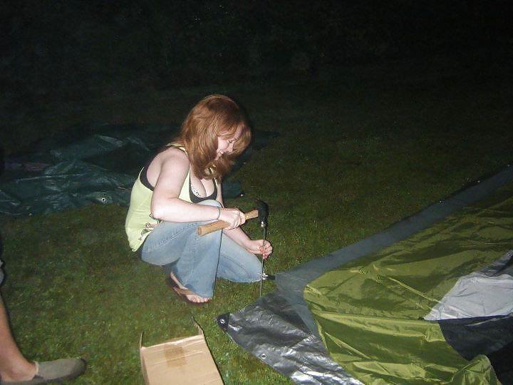 25P Big Boob Redhead