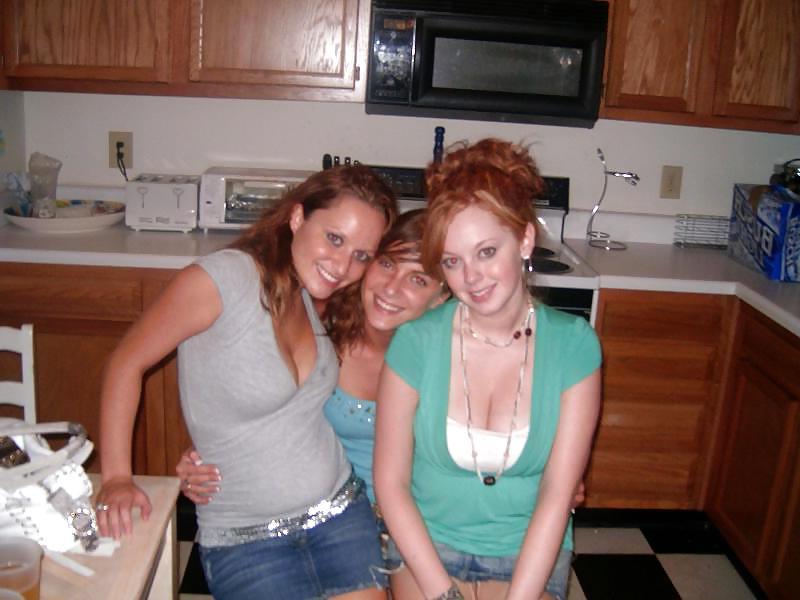 25P Big Boob Redhead