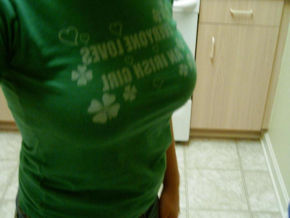 25P Big Boob Redhead
