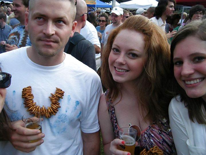 25P Big Boob Redhead