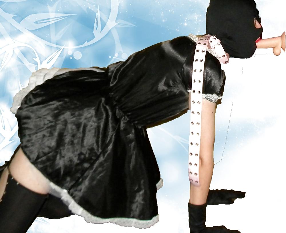 4P Sissy maid