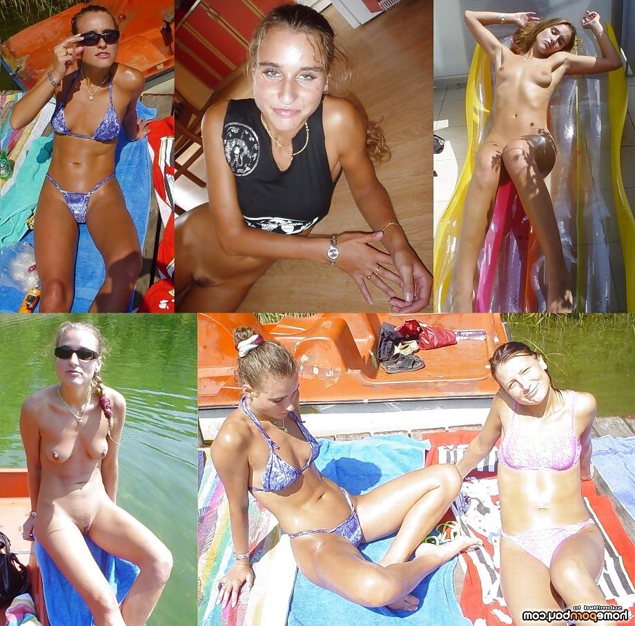 18P Dressed and undressed babes