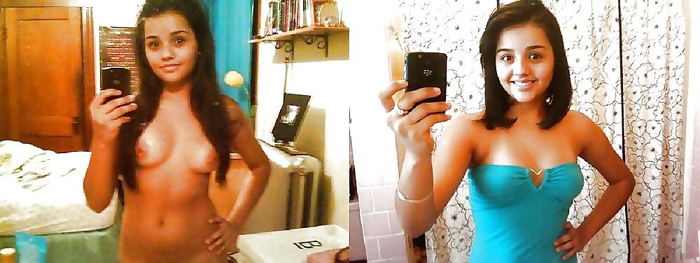 25P Arab persian indian muslim teen girls dressed undressed