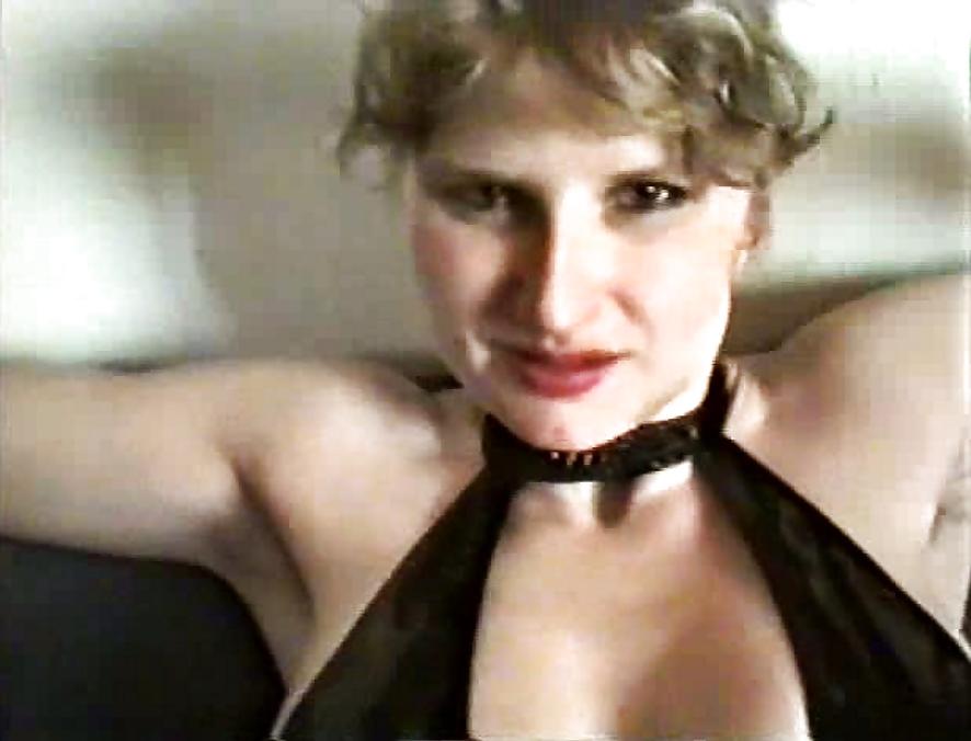 10P SAG - Young Wife Short Tight Skirt & Boobs Leather Top 07