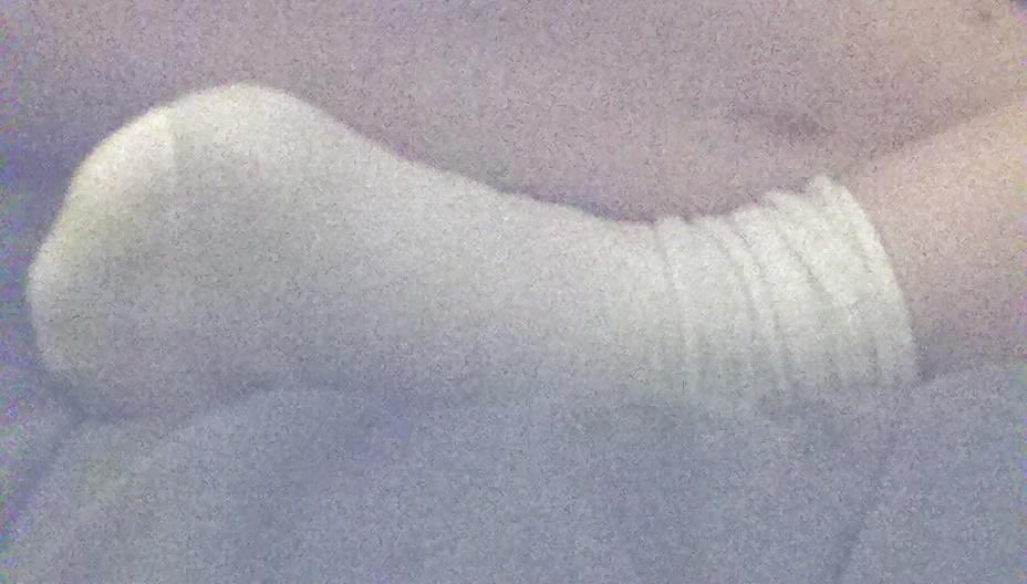 24P Sexy slutty white socks 