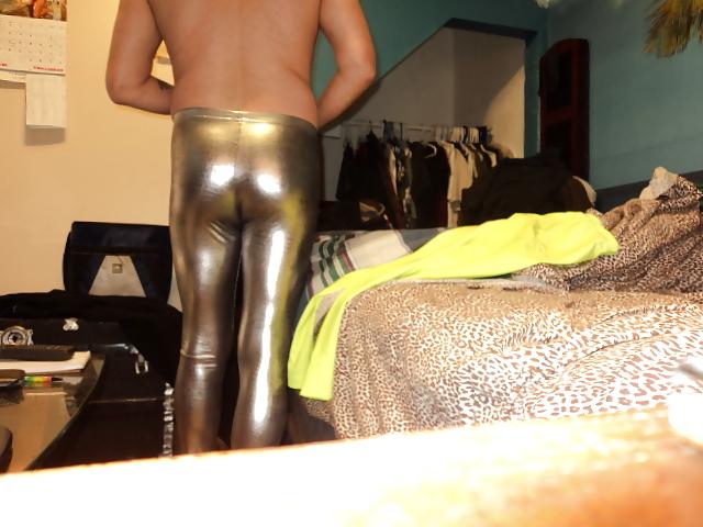 10P Spandex fetish