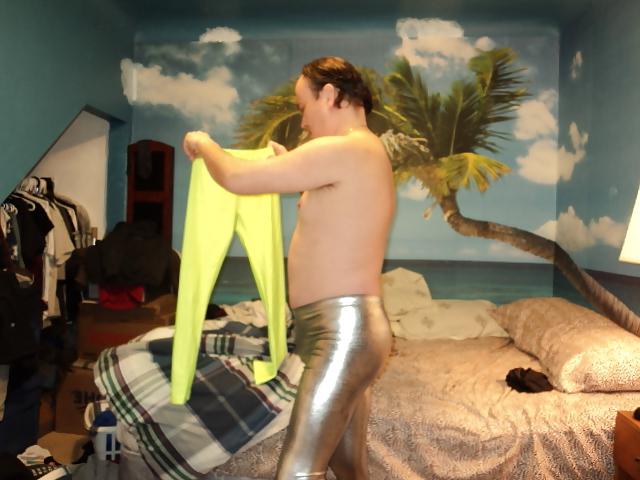 10P Spandex fetish