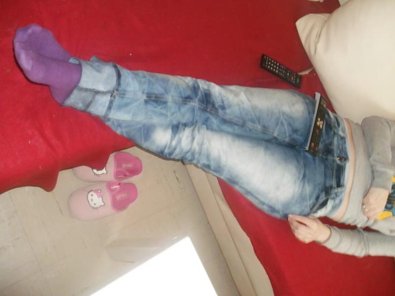 25P Cutie with purple socks - N. C. 