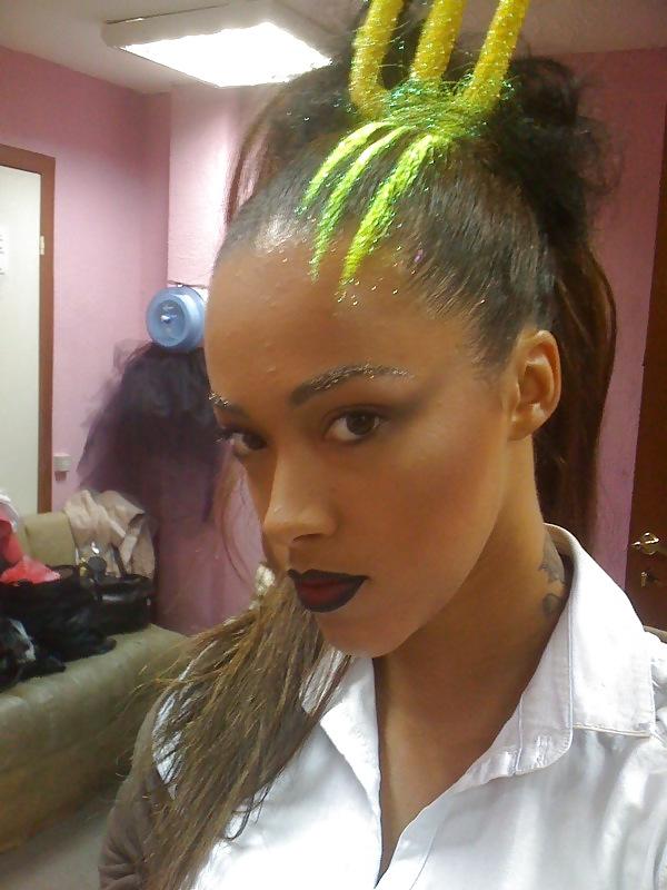16P Sexy ebony Russian girl