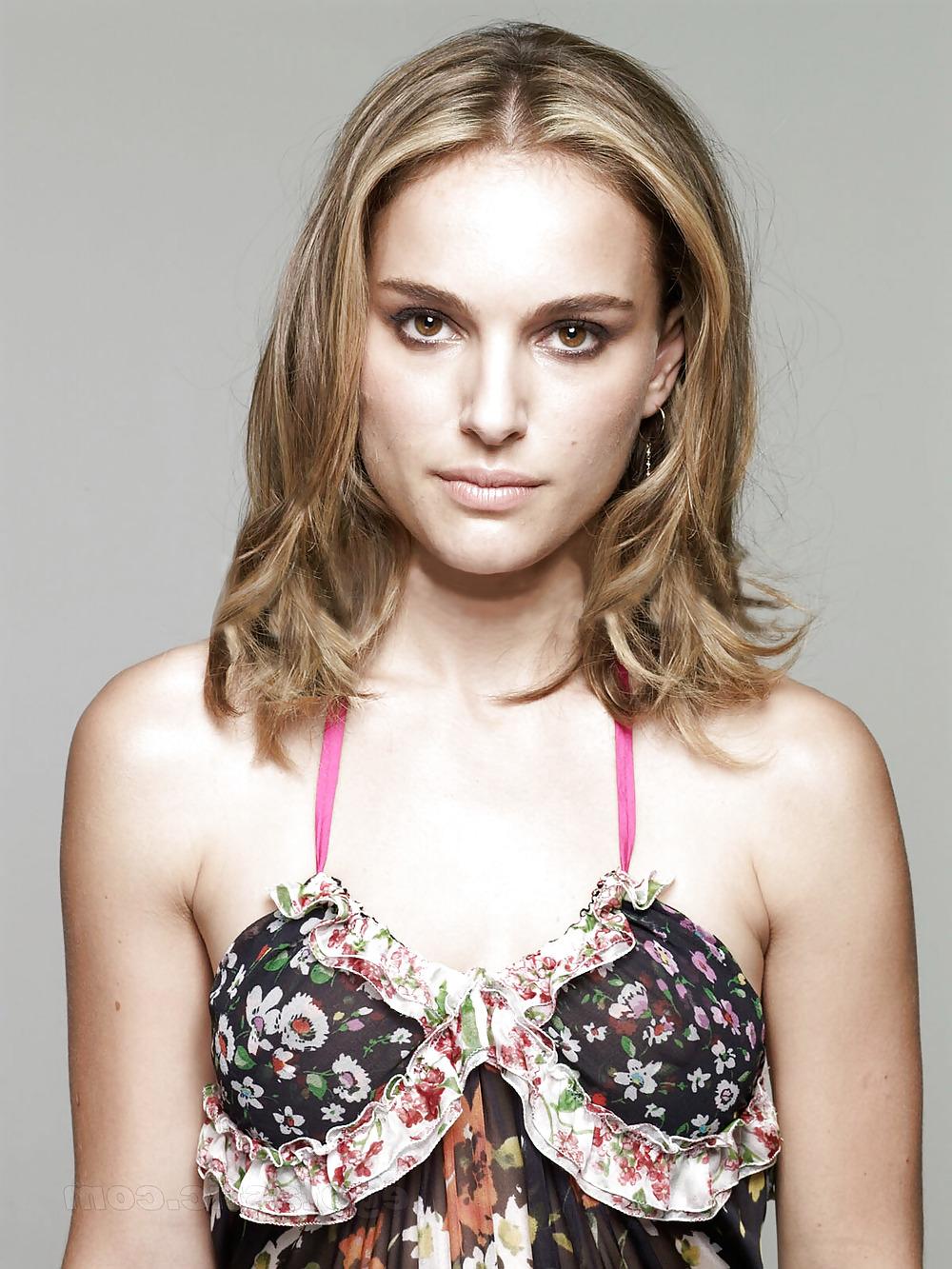 8P Natalie portman see-through photoshoot
