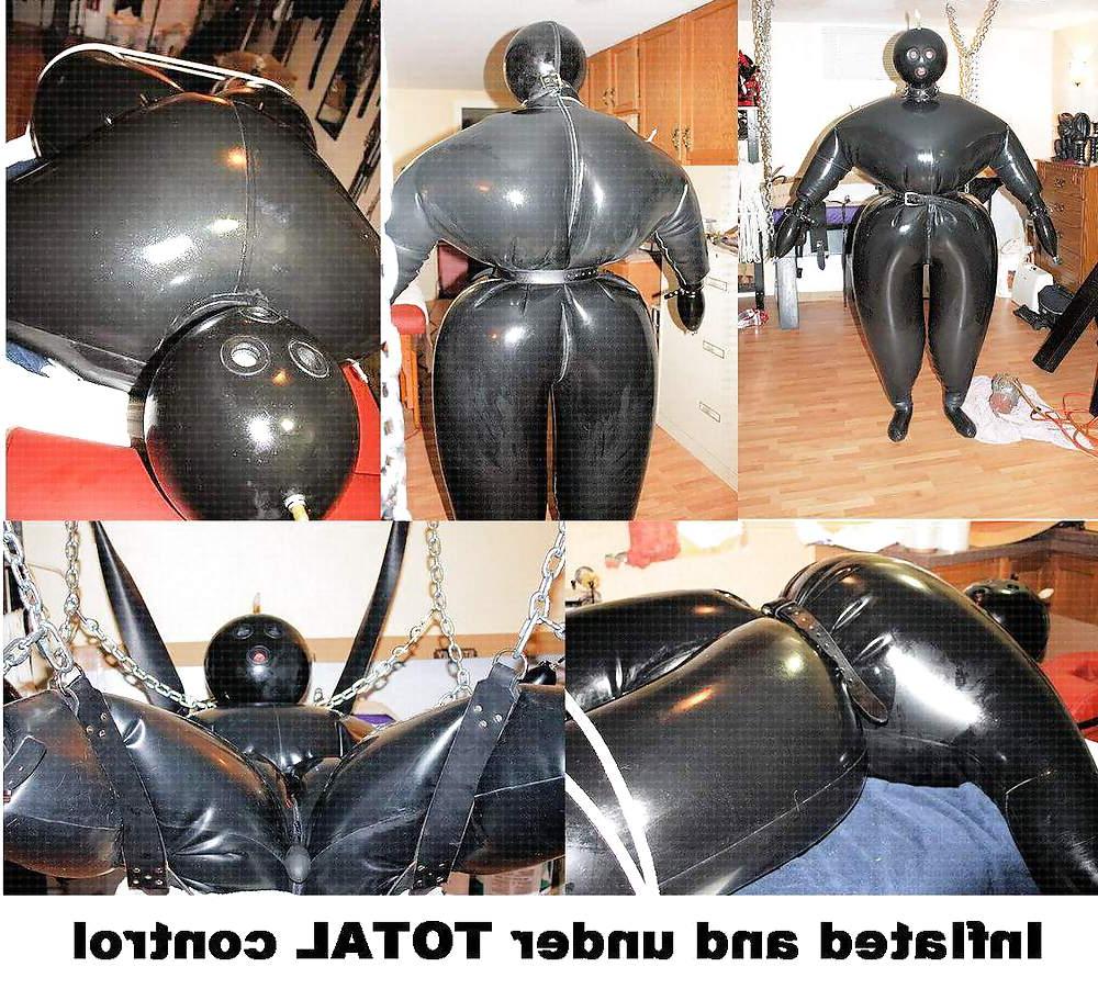 22P STEFFY'S alter ego ....The male Rubber Bondage sub 