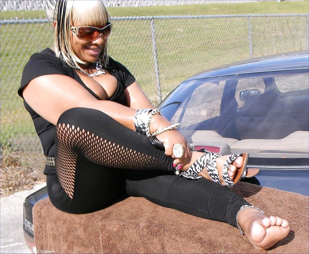 6P Huge Thick Ebony Soles