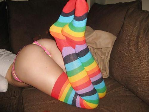 22P Sexy Teens in Socks Tight Young Ass