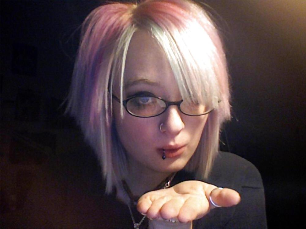 25P Stolen Pics - Busted Emo Slut Part 2