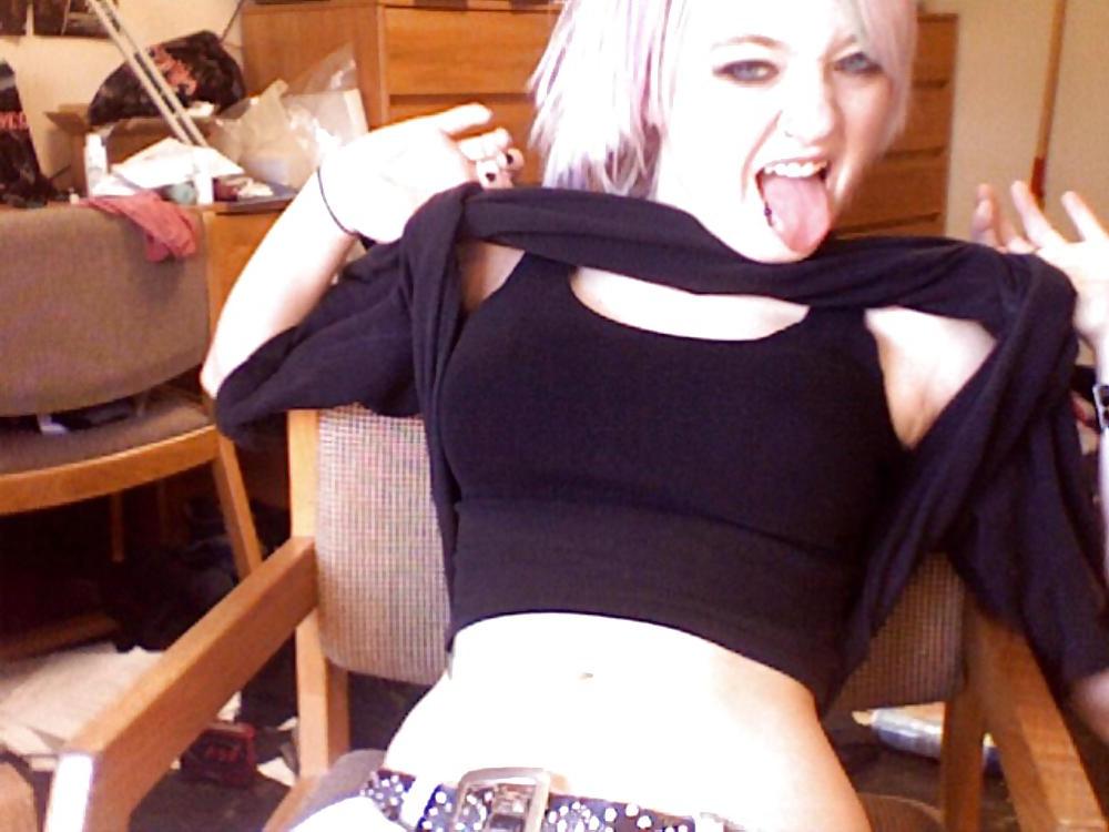 25P Stolen Pics - Busted Emo Slut Part 2