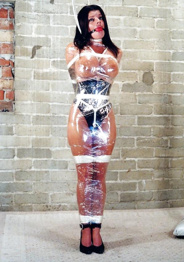 12P Duct Tape & Saran Wrap Bondage