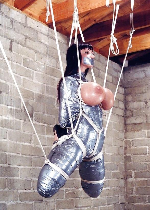 12P Duct Tape & Saran Wrap Bondage