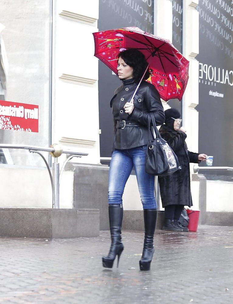 24P Boots, hi heel and jeans