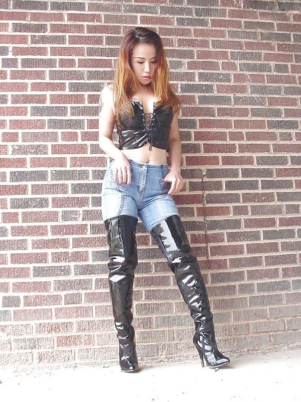 24P Boots, hi heel and jeans
